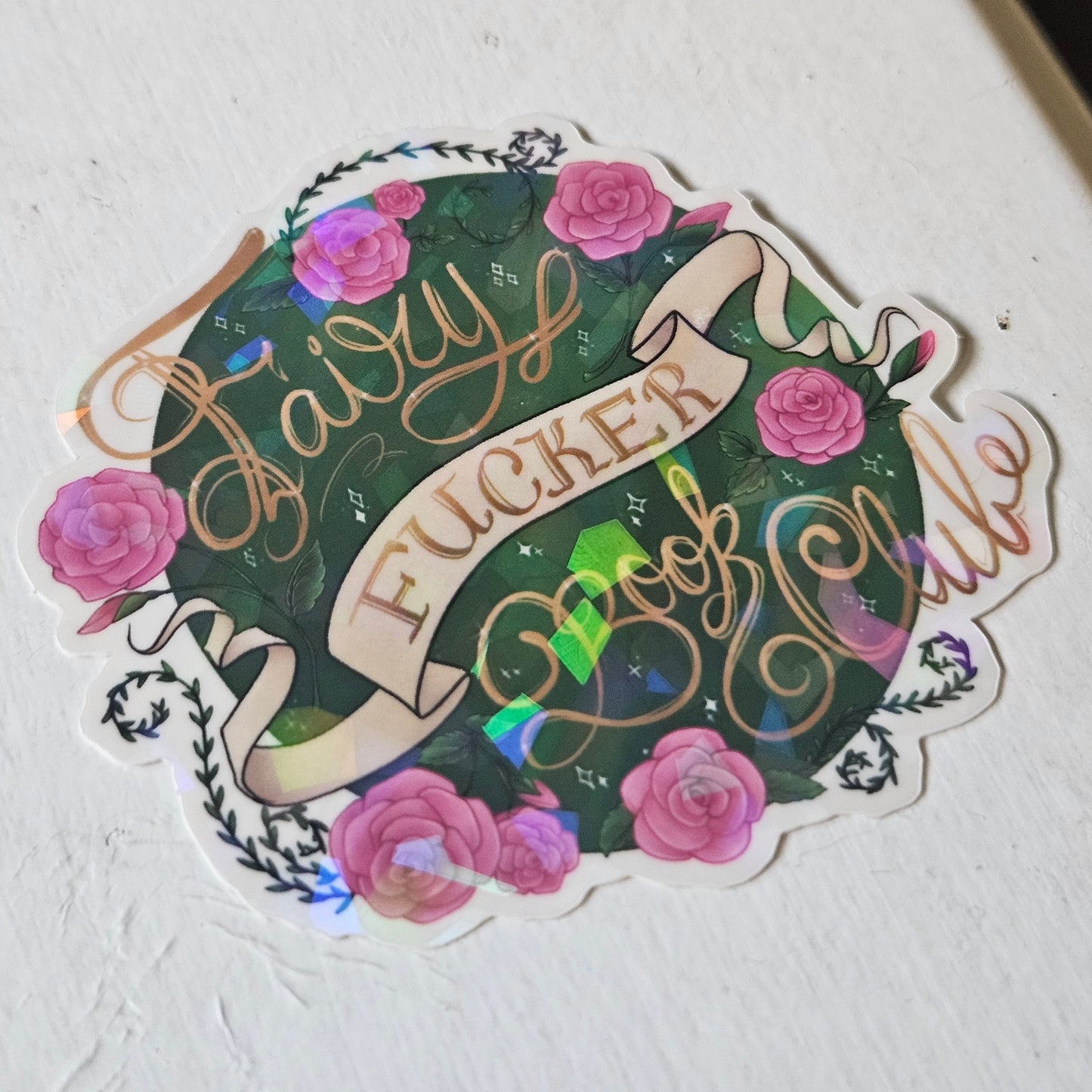 'Fairy F*cker Bookclub' Vinyl Sticker - Booktok Inspired