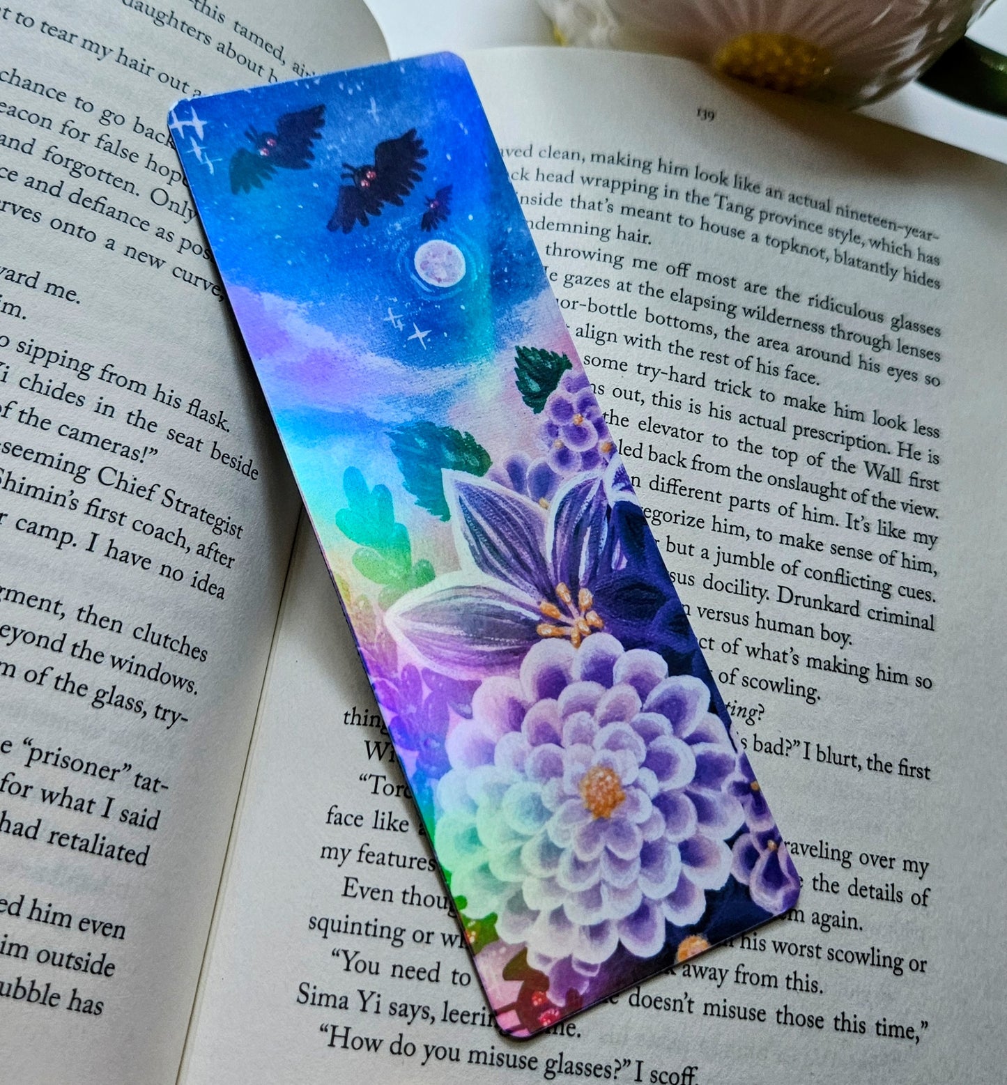 Cryptid Bouquet Holographic Bookmarks