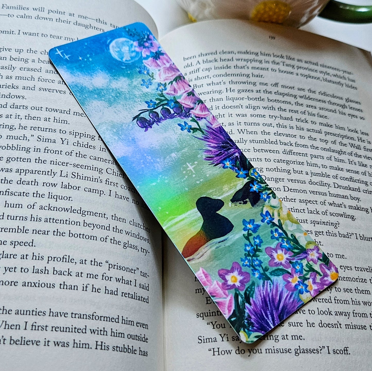 Cryptid Bouquet Holographic Bookmarks