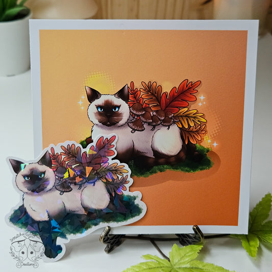 Siamese Shiitake Moss Cat Bundle